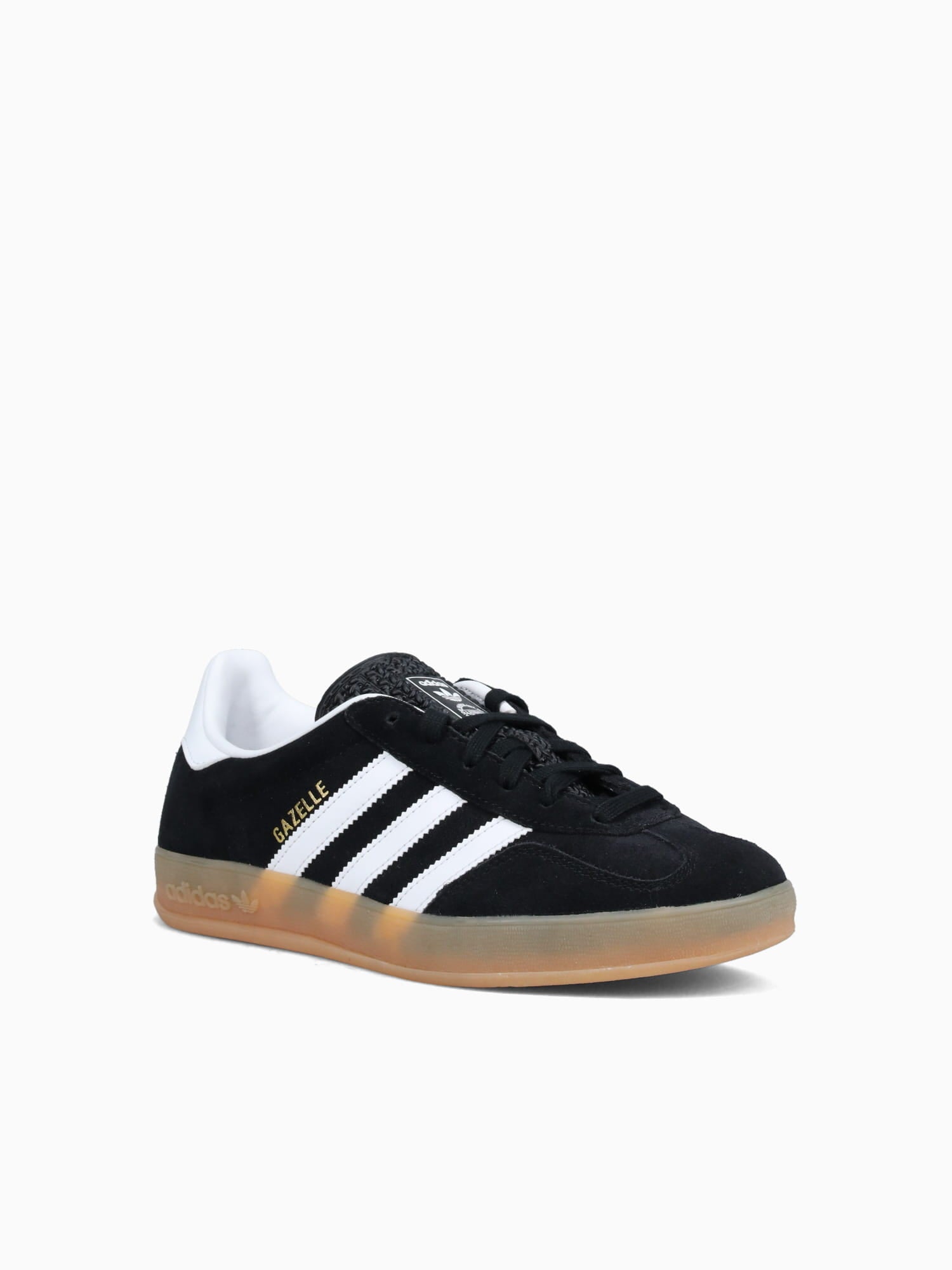 Gazelle Indoor Black White suede Black / 4 / M