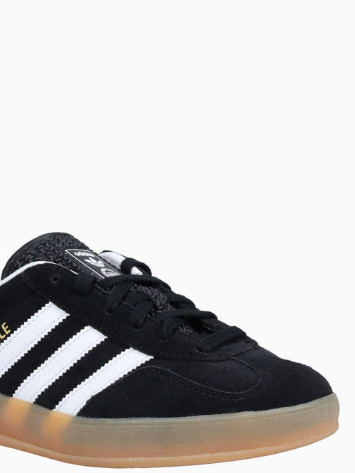 Gazelle Indoor Black White suede Black / 4 / M