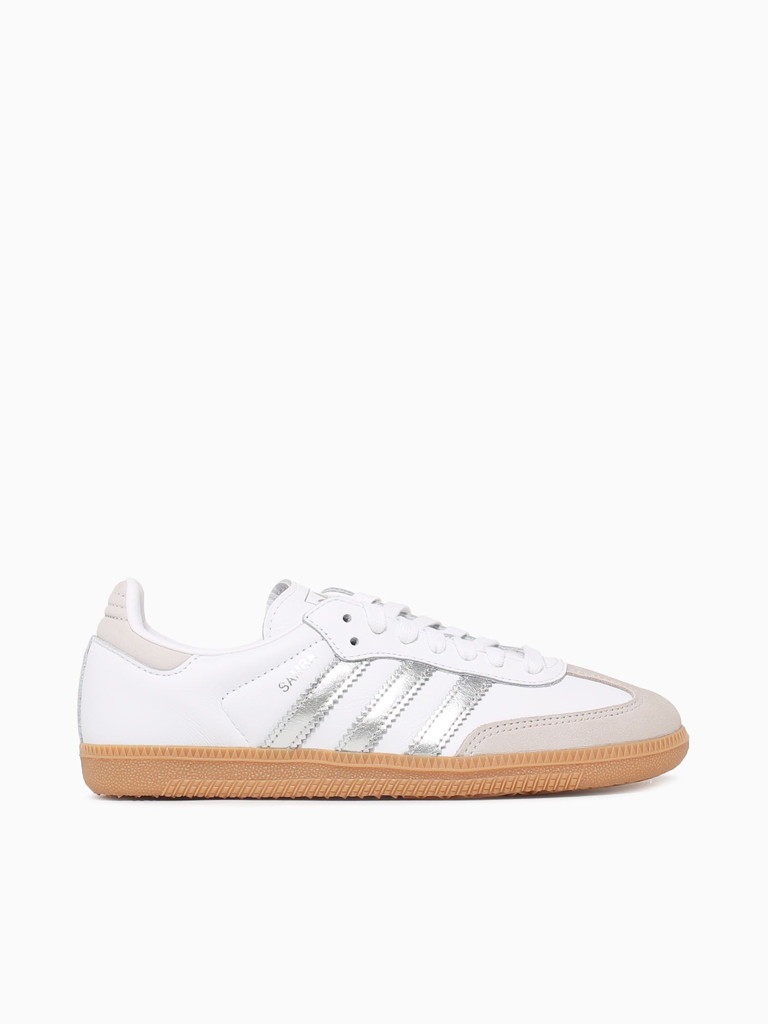 adidas gazelle silver green womens adidas Originals SAMBA OG cream white/mystery brown/gum 4 [KJ8901 FW25] main image 0