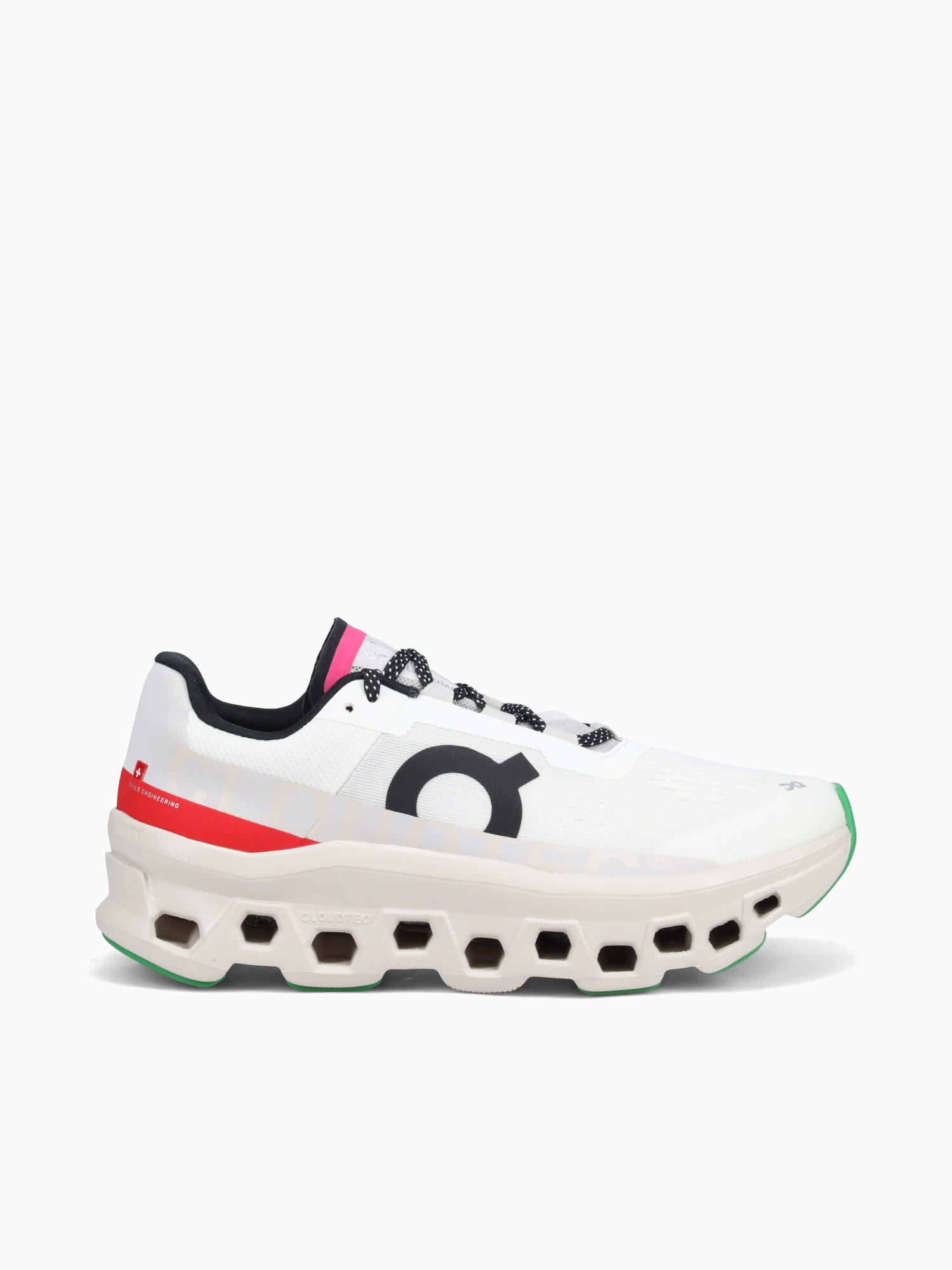 On Cloudmonster Men Ivory/Pearl / 14