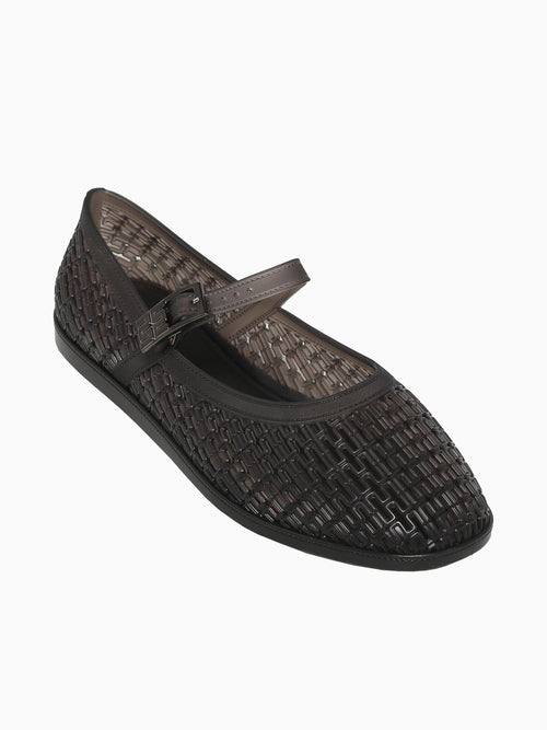 Harper Clear Black Jelly Black / 5 / M