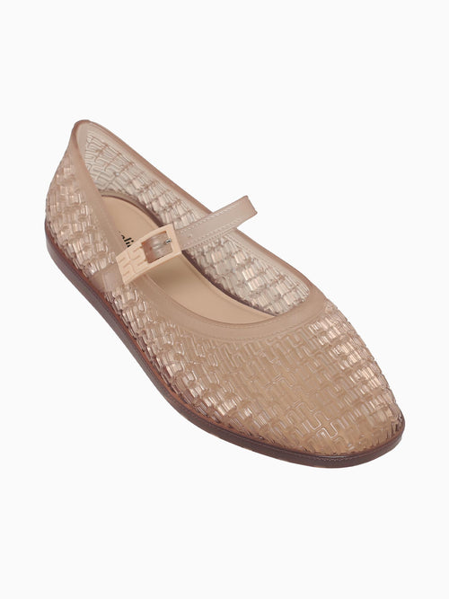 Harper Clear Beige Jelly Beige / 5 / M