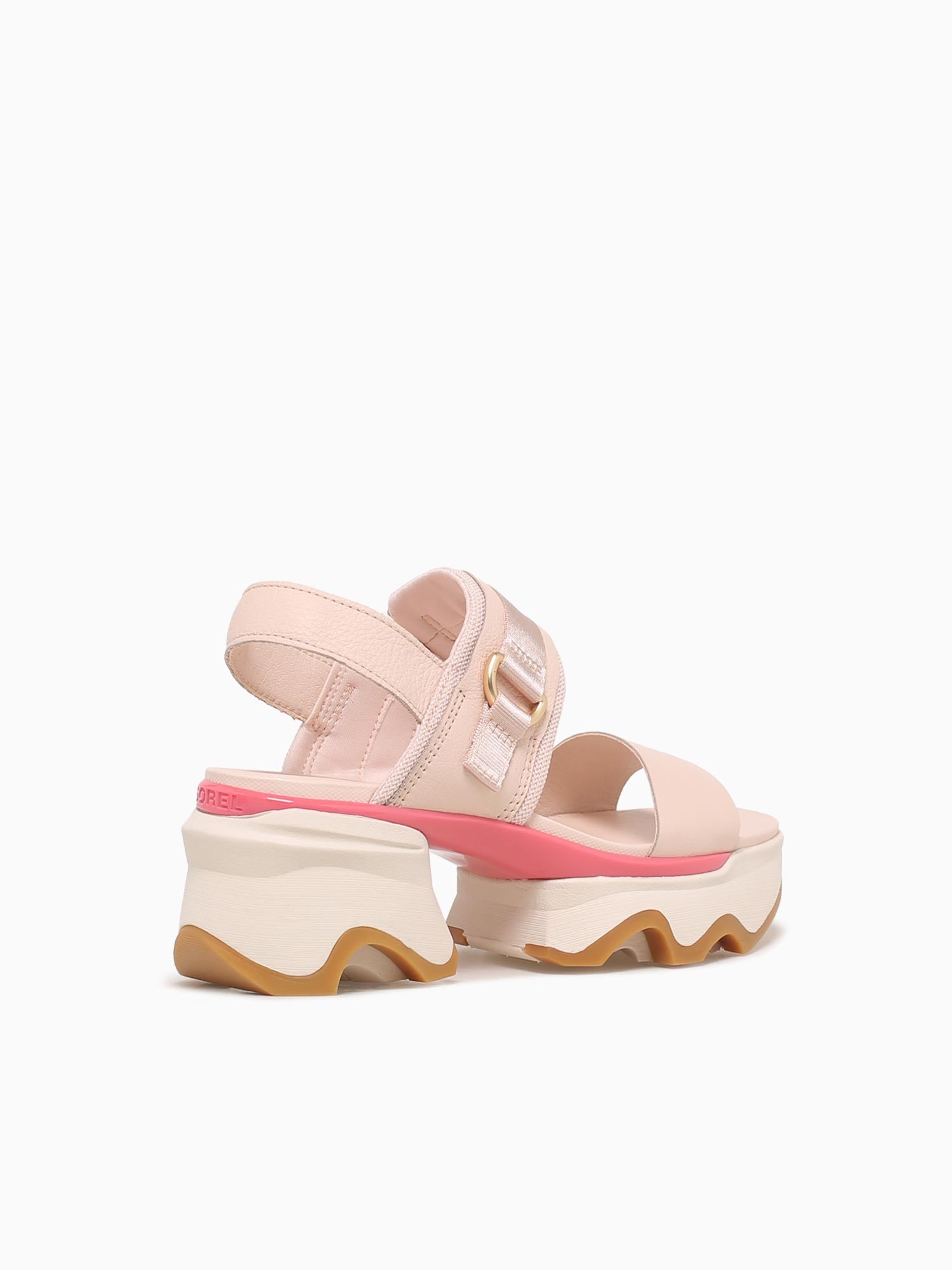 Kinetic Impact Slingback Coral Leather Off White / 5 / M