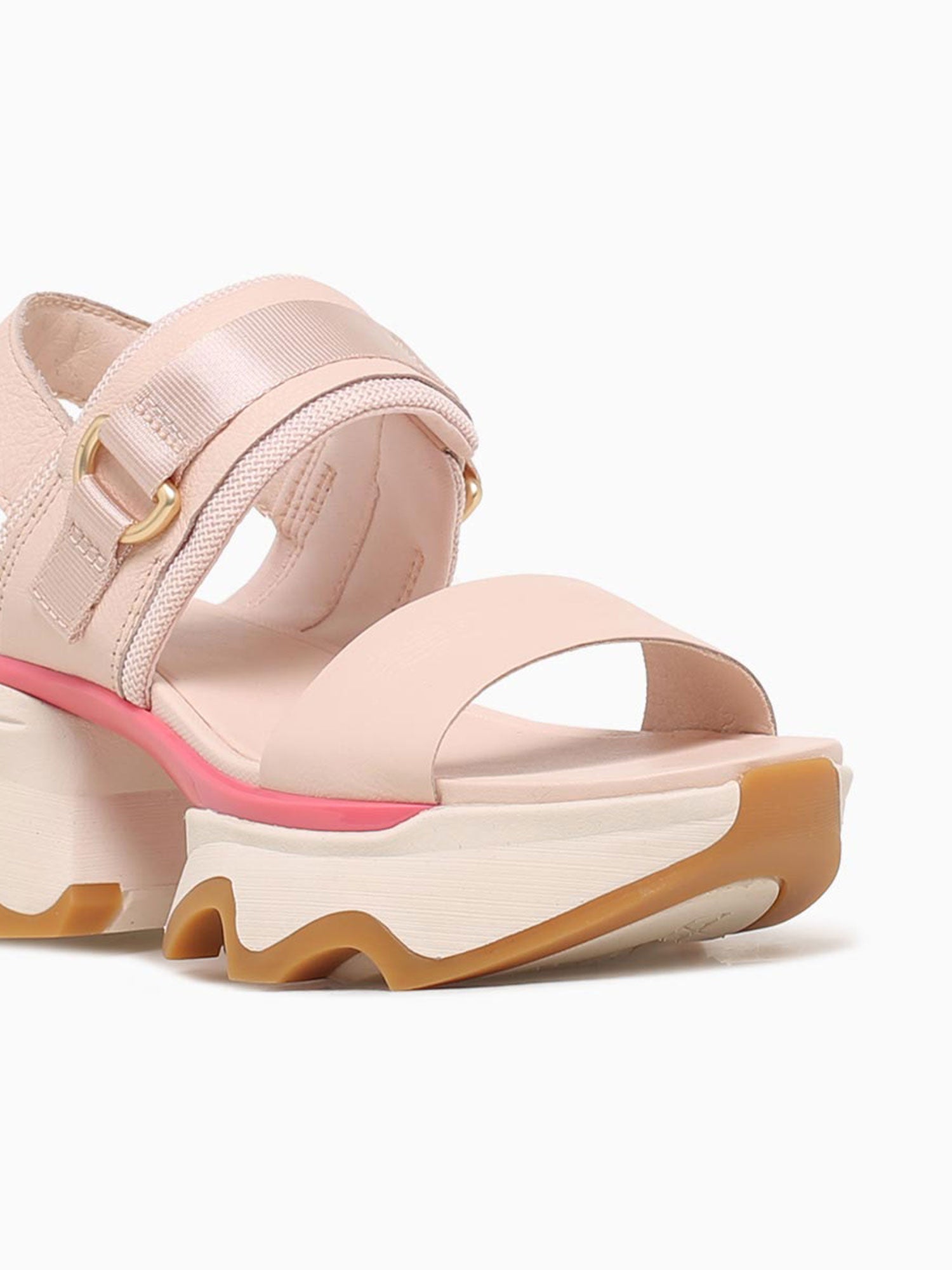 Kinetic Impact Slingback Coral Leather Off White / 5 / M