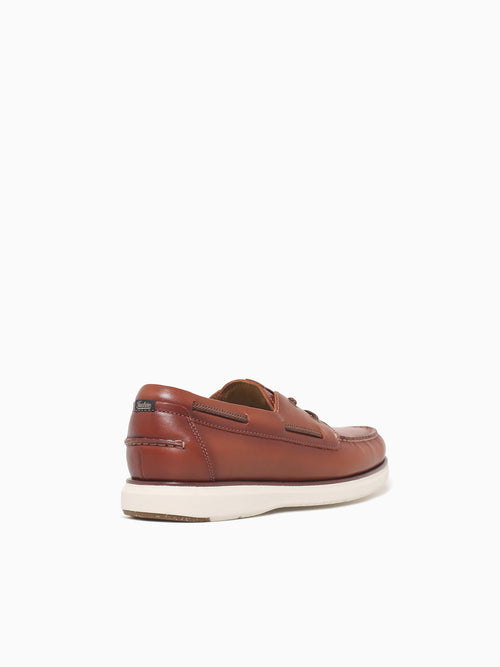 Tropics Moc Toe Boat Cognac Chestnut lea Cognac / 7 / M