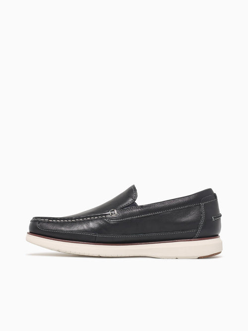 Tropic Moc Toe Venetian Navy Chest lea Navy / 7 / M