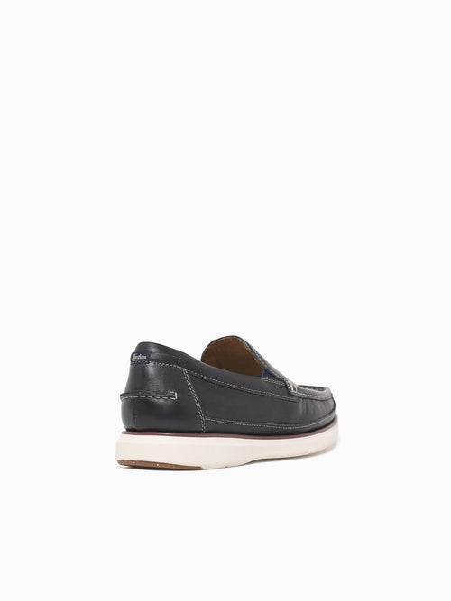 Tropic Moc Toe Venetian Navy Chest lea Navy / 7 / M