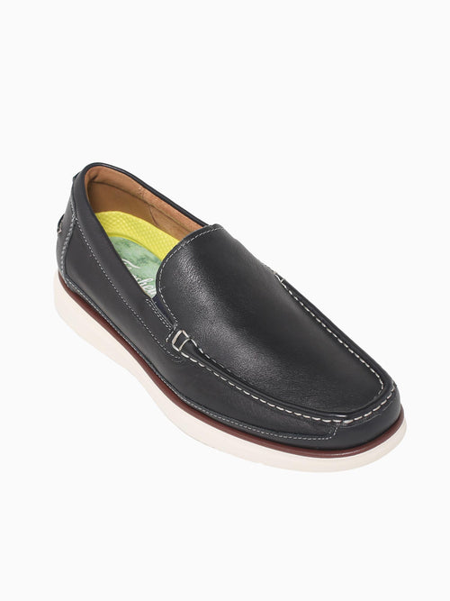 Tropic Moc Toe Venetian Navy Chest lea Navy / 7 / M