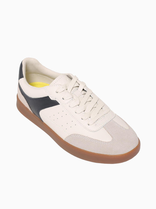 Pace Ttoe Sneaker Bone Multi Leather White / 7 / M