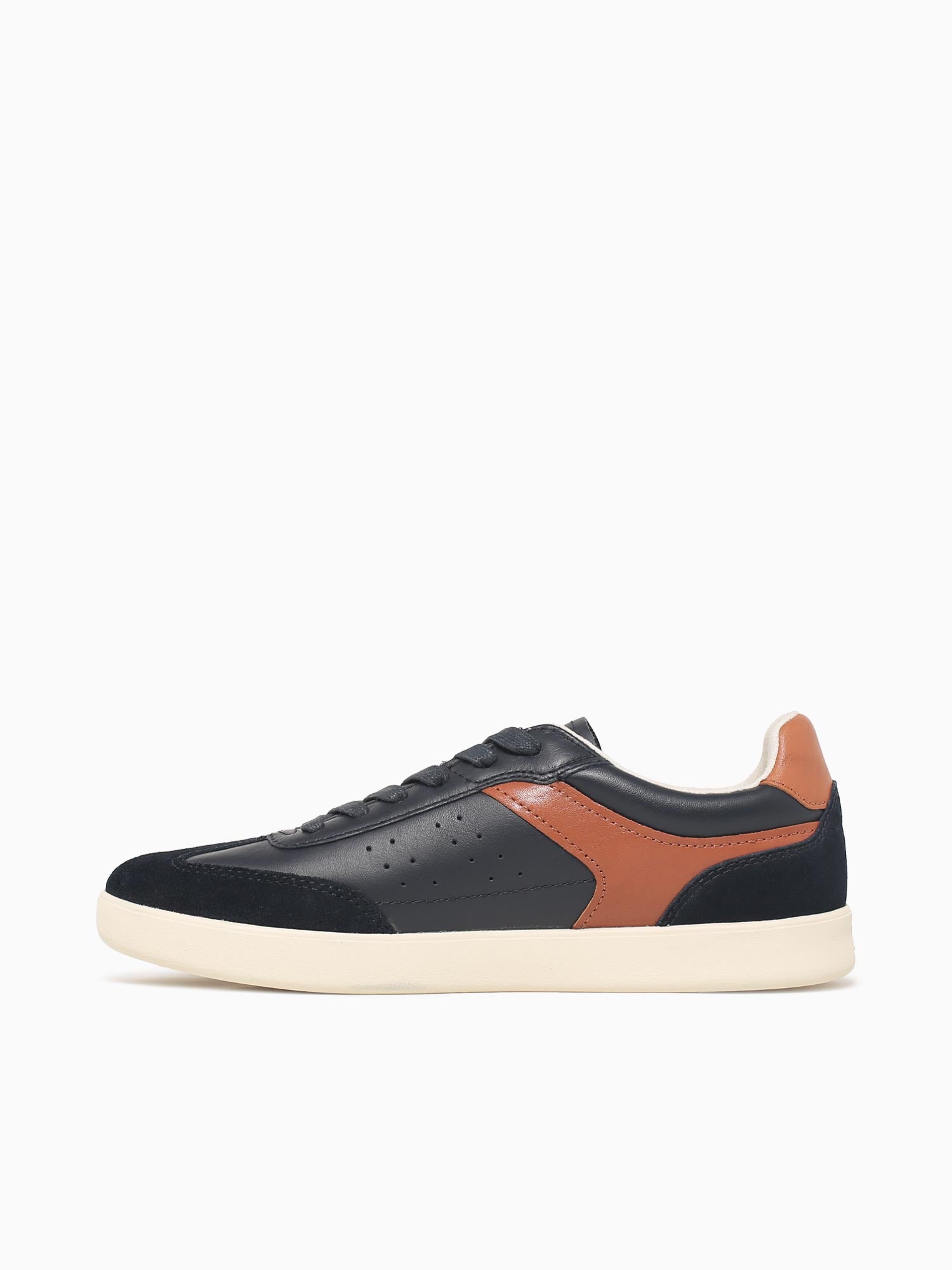 Pace Ttoe Sneaker Navy Multi Leather Navy / 7 / M