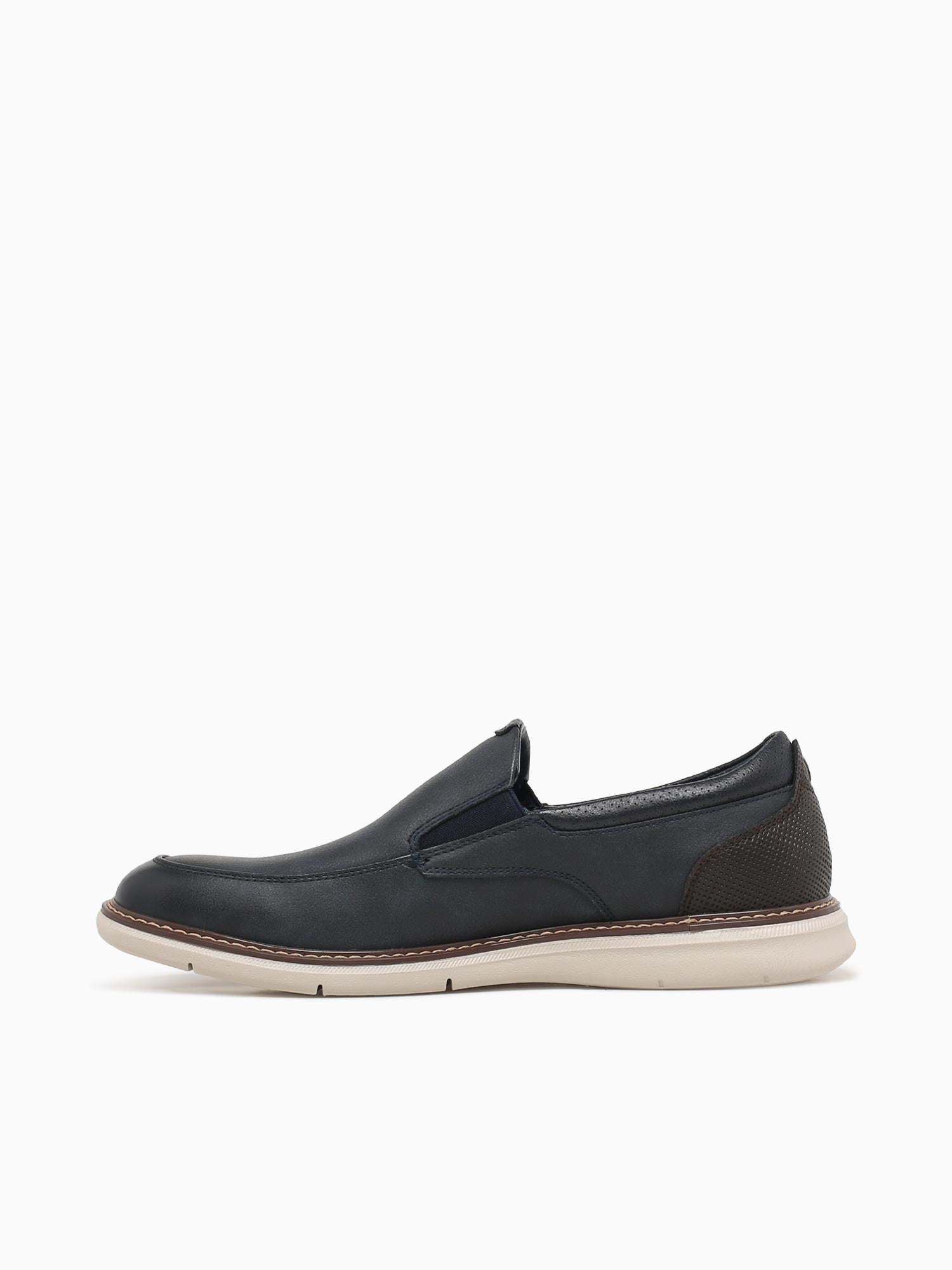 Chase Casual Moc Toe Navy Multi Navy / 7 / M