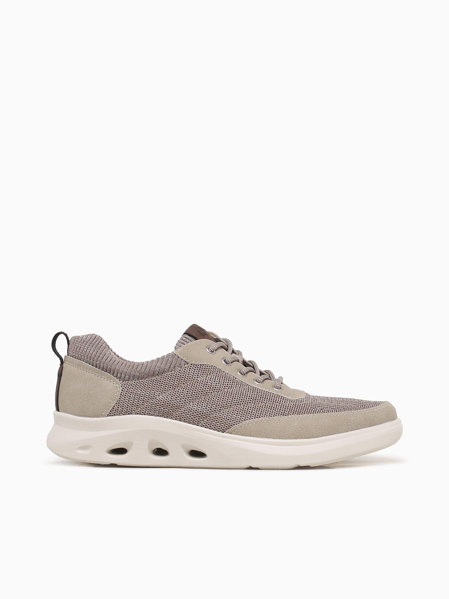 Ponte Knit Moc Toe Taupe Multi Knit Taupe / 7 / M