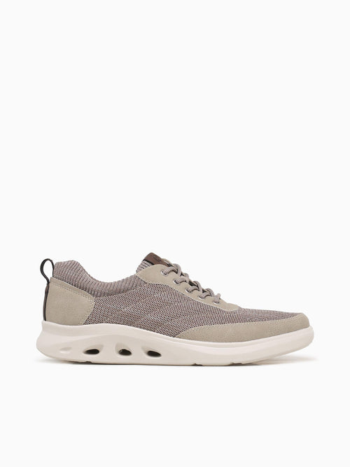 Ponte Knit Moc Toe Taupe Multi Knit Taupe / 7 / M
