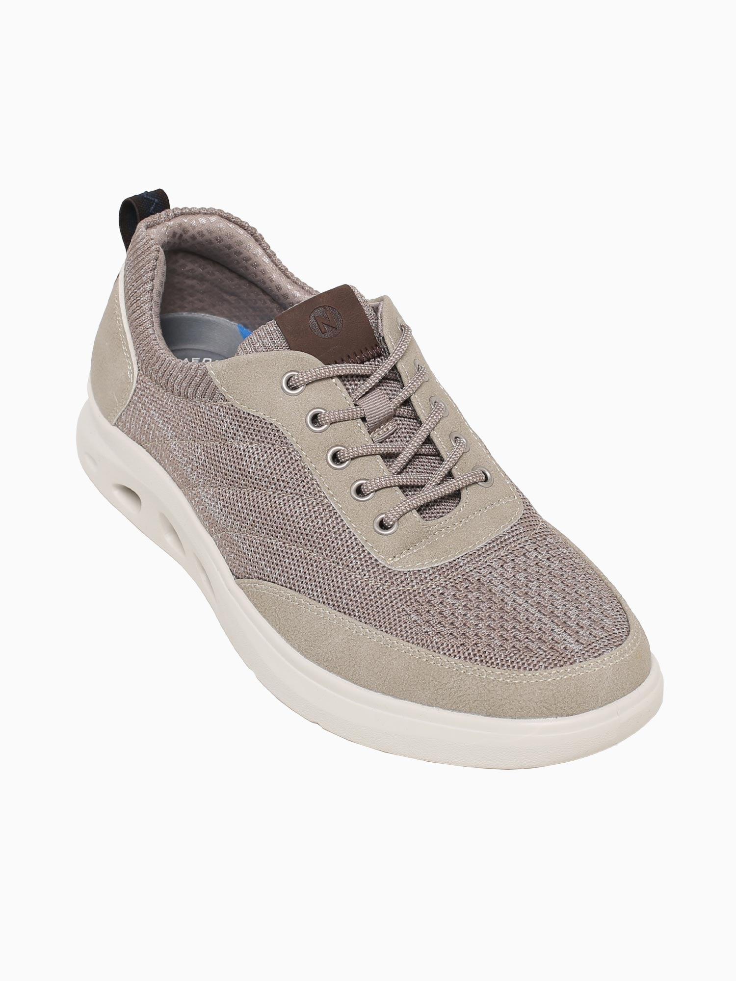 Ponte Knit Moc Toe Taupe Multi Knit Taupe / 7 / M
