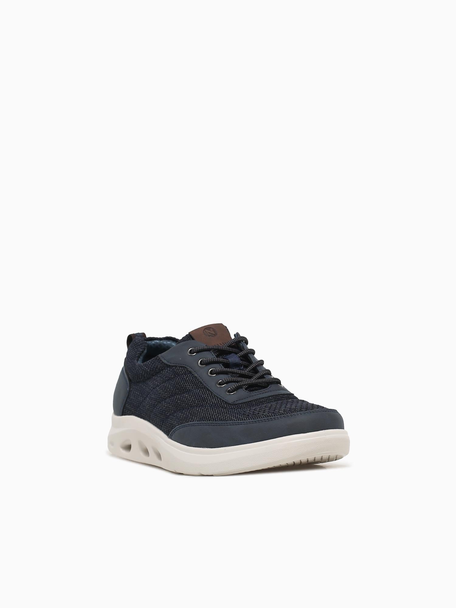 Ponte Knit Moc Toe Navy Multi Knit Navy / 7 / M
