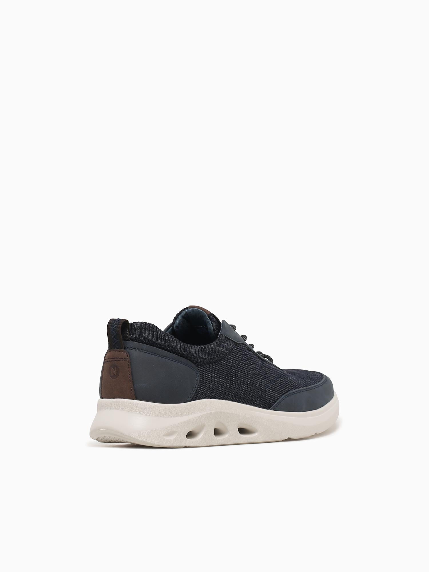Ponte Knit Moc Toe Navy Multi Knit Navy / 7 / M