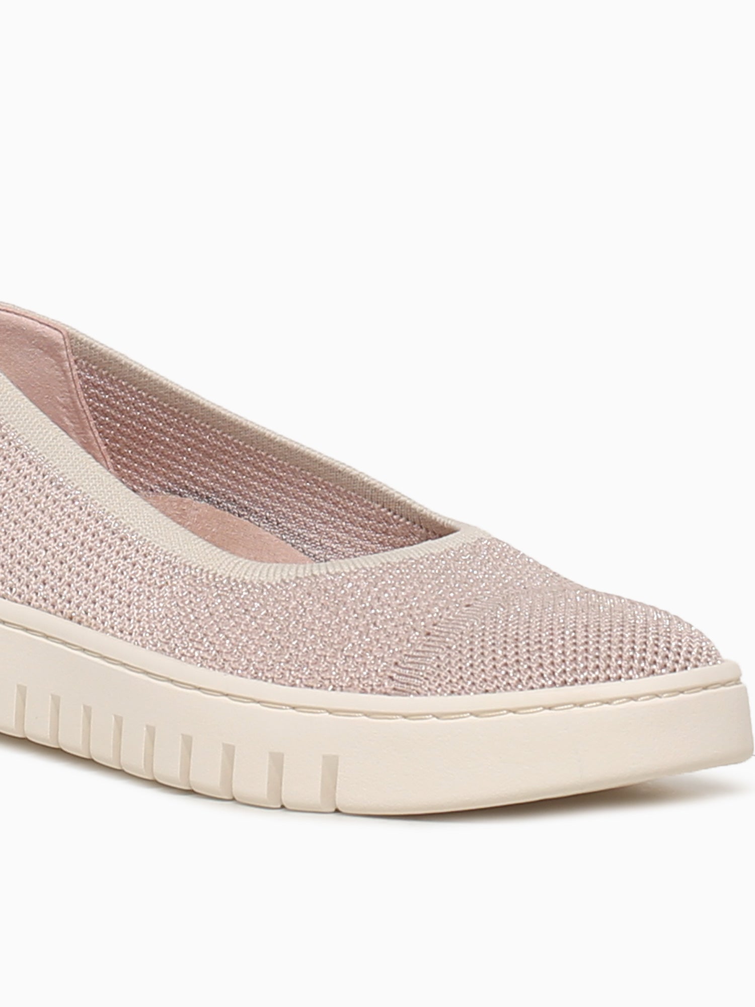 Uptown Skimmer Knit Cameo Rose Gold knit Beige / 5 / M