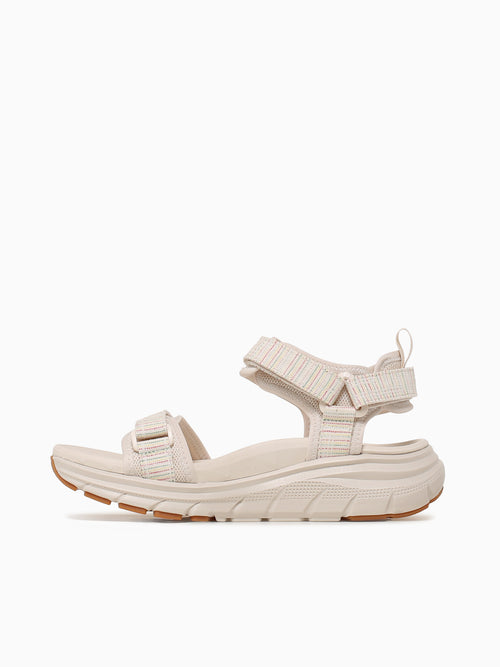 Walk Max Wanderer Cream Leather Mesh Off White / 5 / M