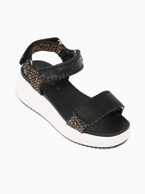 Caritina 162243 Negro Piel Black / 5 / M