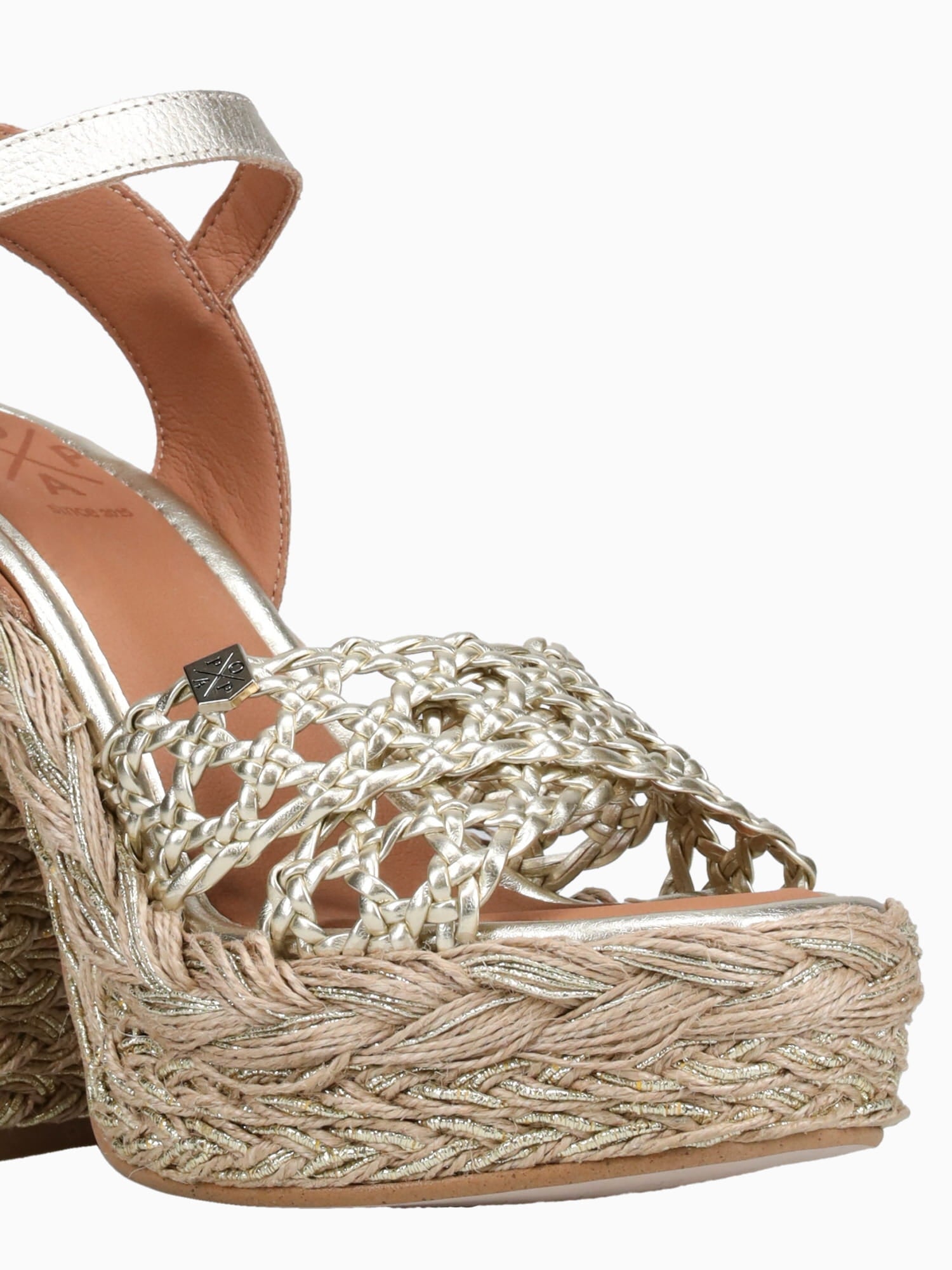 Laguna Croche Oro Leather Gold / 35 / M