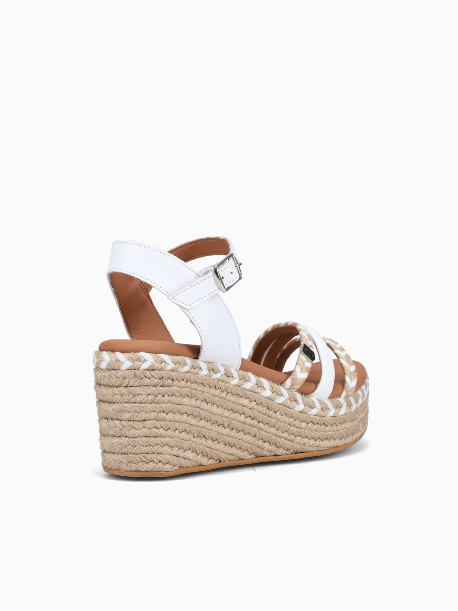 Albany Cuerda Blanco Rafia Leather White / 35 / M