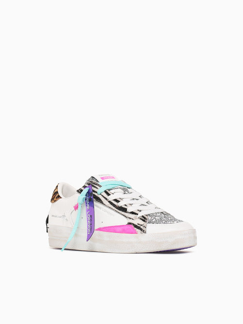 Sk8 Deluxe 20105pp7 10 wht Zebra lea White / 36 / M