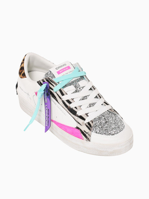 Sk8 Deluxe 20105pp7 10 wht Zebra lea White / 36 / M
