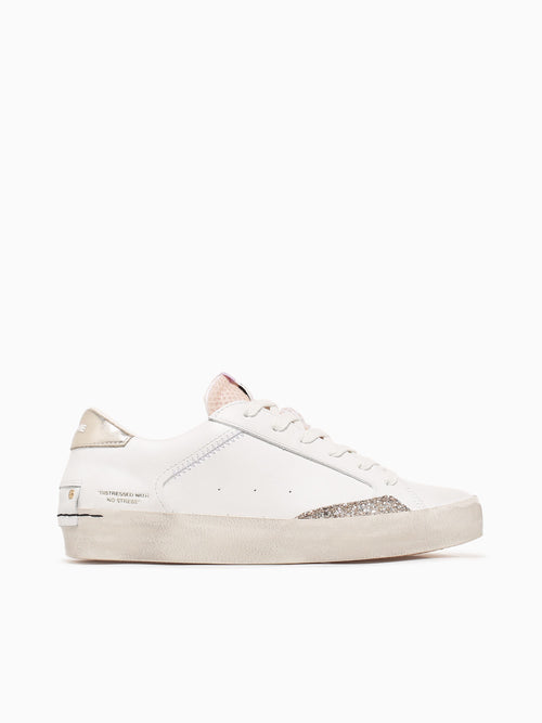 Distressed 20001pp7 10 wht Beige lea White / 36 / M