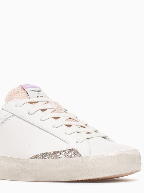 Distressed 20001pp7 10 wht Beige lea White / 36 / M