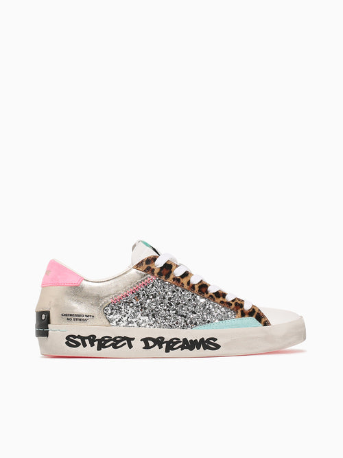 Distressed 20004pp7 68 wht Leopard lea Multi / 36 / M
