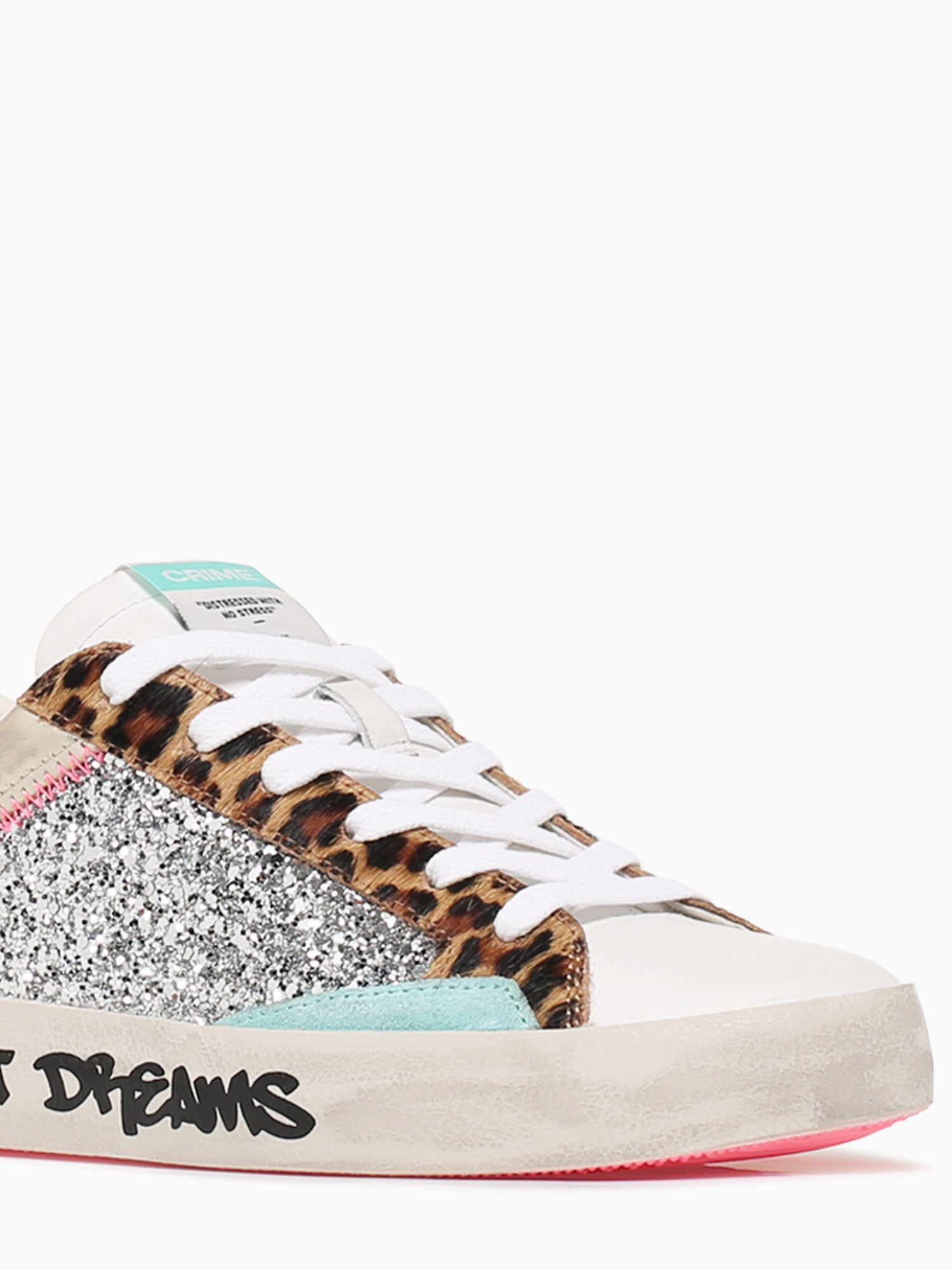 Distressed 20004pp7 68 wht Leopard lea Multi / 36 / M