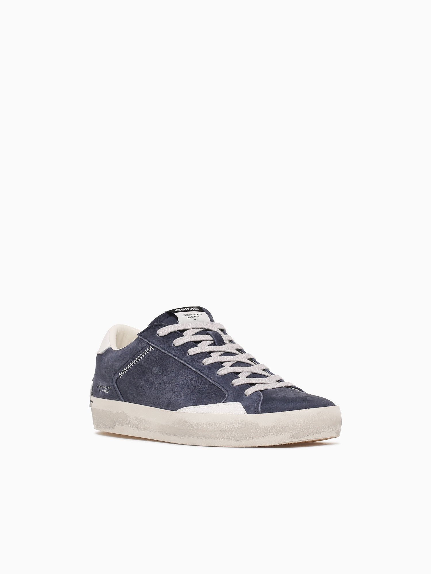 Distressed 14007pp7 40 navy nbk Navy / 40 / M