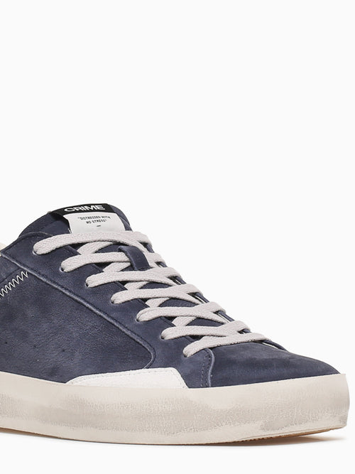 Distressed 14007pp7 40 navy nbk Navy / 40 / M