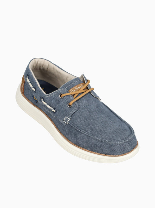 Addison Blue Canvas Blue / 7 / M