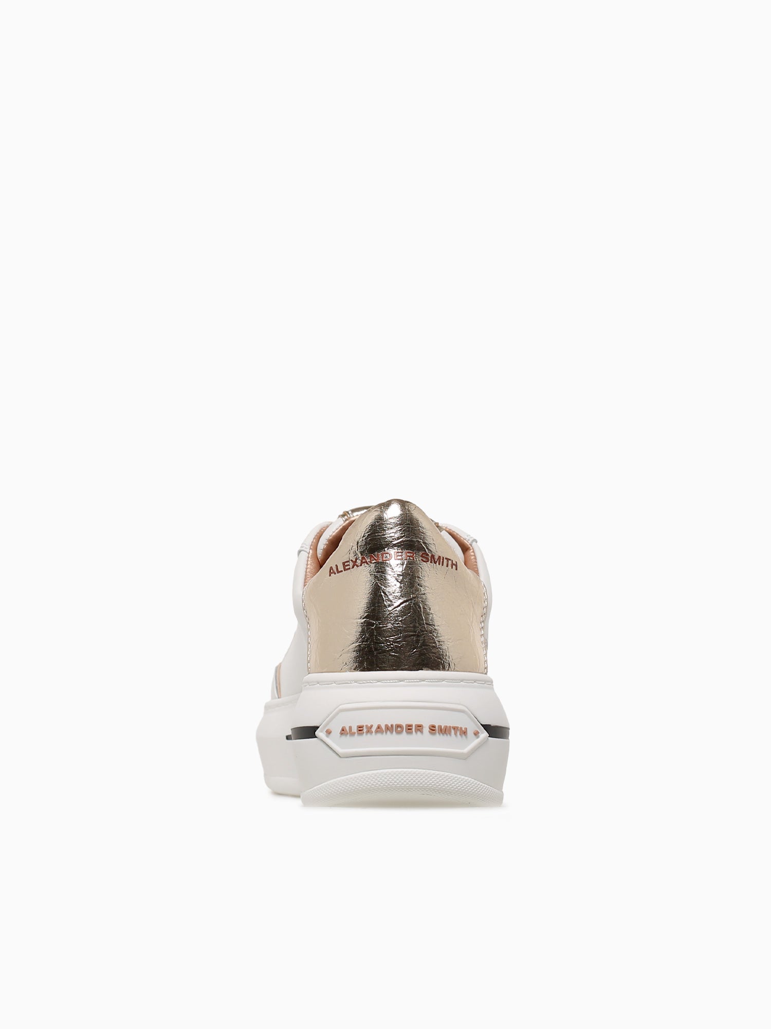 Lancaster Woman White Gold leather White / 35 / M