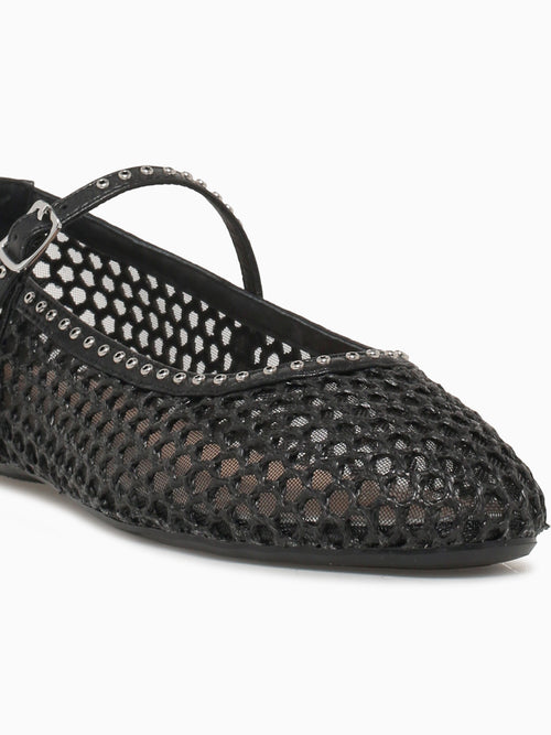 Mirabelle Nero Nero rete Black / 5 / M