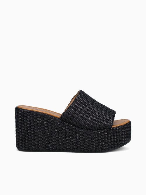 Saxon Nero Rafia Black / 36 / M
