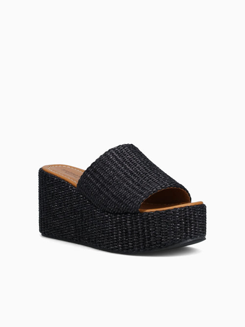 Saxon Nero Rafia Black / 36 / M