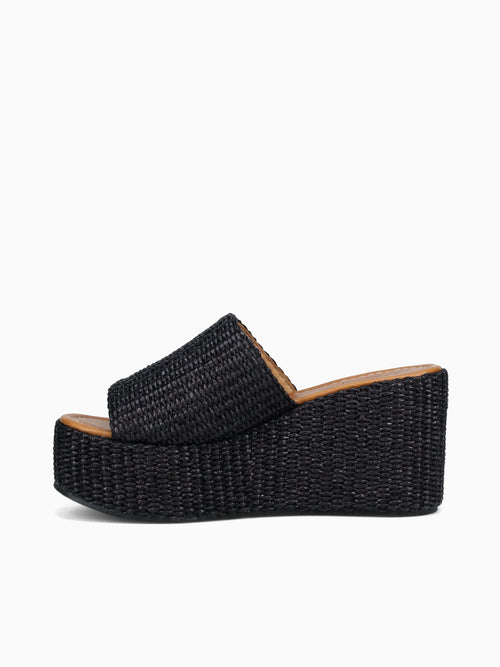 Saxon Nero Rafia Black / 36 / M