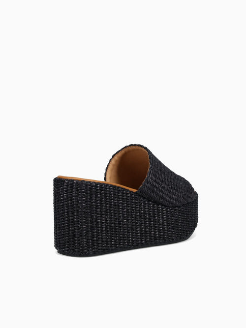 Saxon Nero Rafia Black / 36 / M