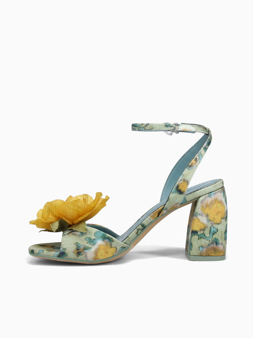 Aria Flower Cool Mint Multi Light Green / 6 / M