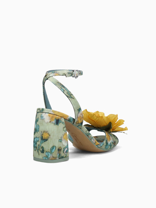 Aria Flower Cool Mint Multi Light Green / 6 / M
