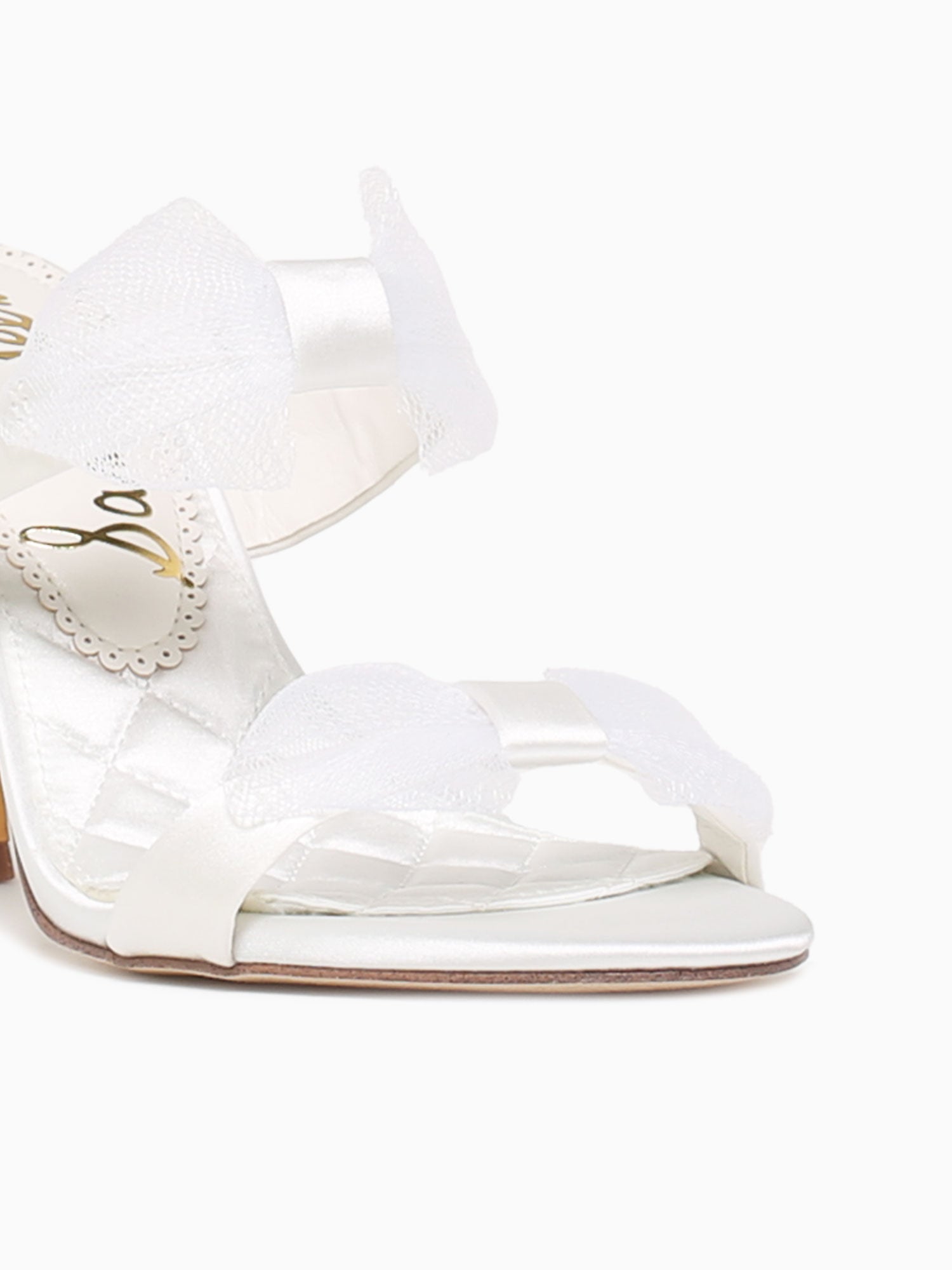 Jasmin Bright White Satin White / 5 / M