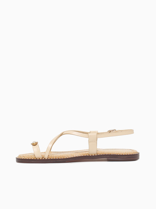 Tenly Summer Sand Leather Beige / 5 / M
