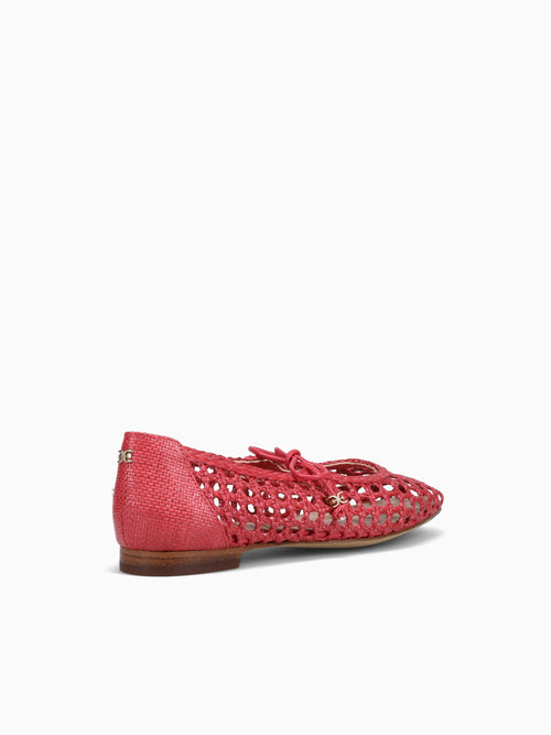 Marcie Summer Red Leather Red / 5 / M