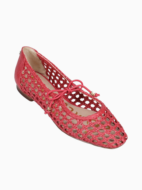 Marcie Summer Red Leather Red / 5 / M