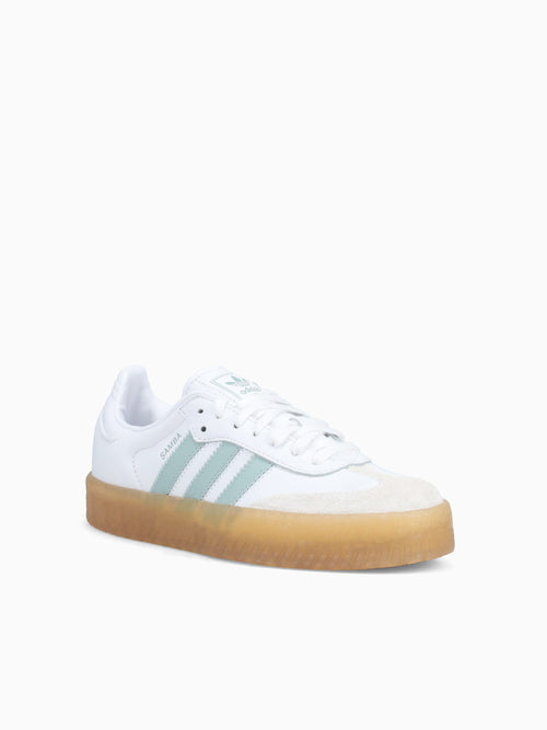 Samba W White Blue leather White Multi / 4 / M