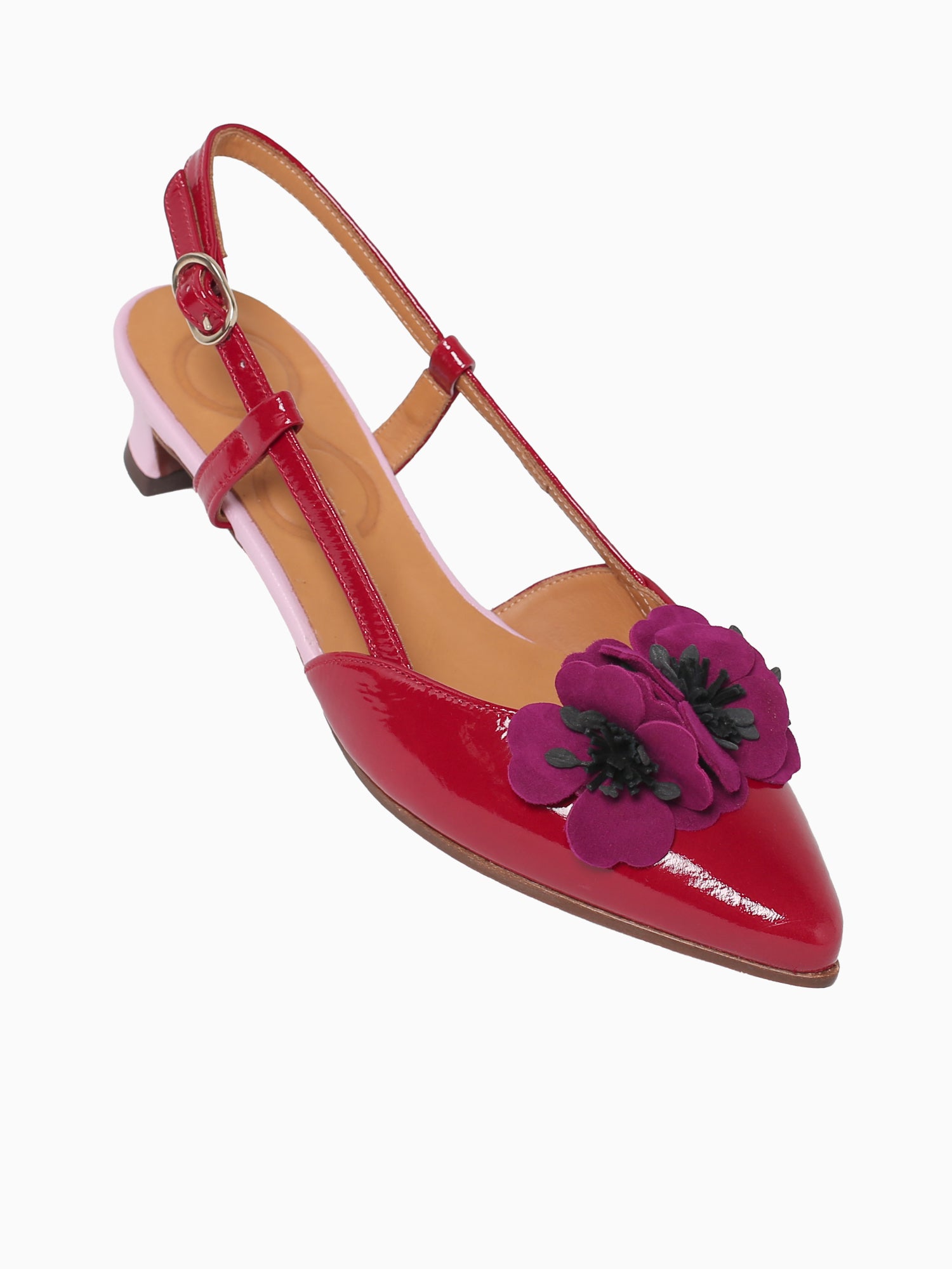 Hazel Rojo Pruna Pink sucre Ante Red / 5 / M