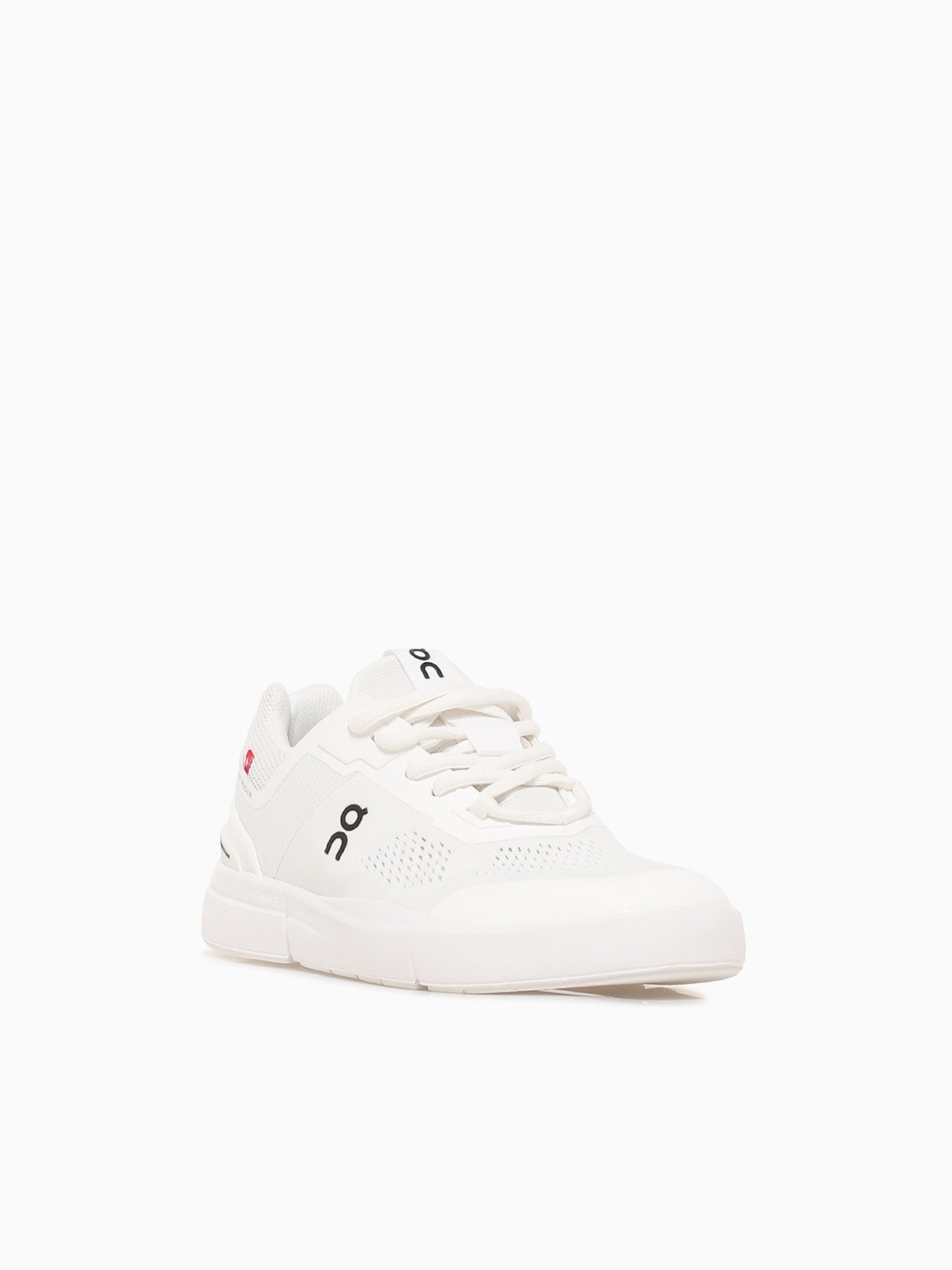 The Roger Spin White Black mesh