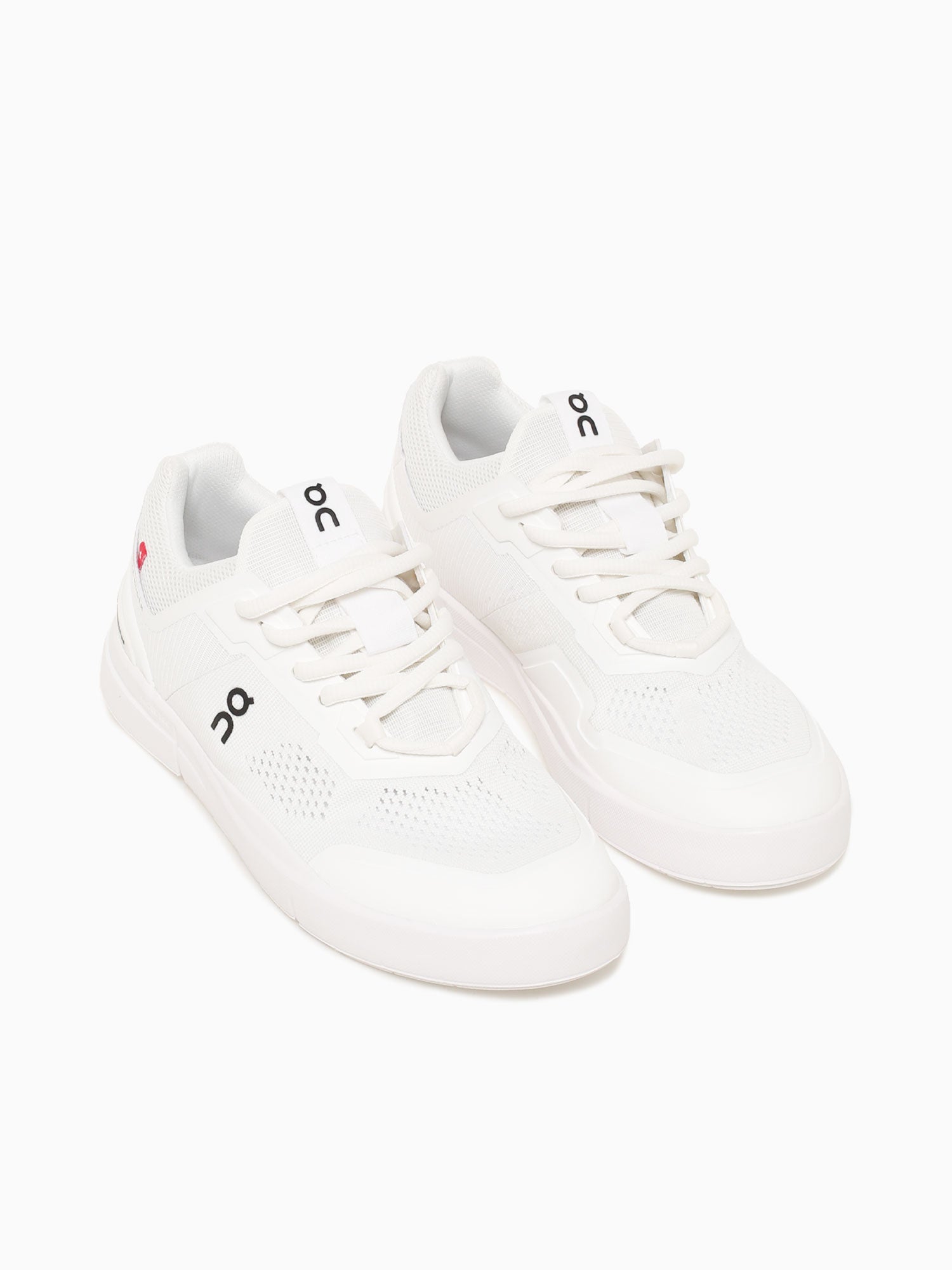 The Roger Spin White Black mesh